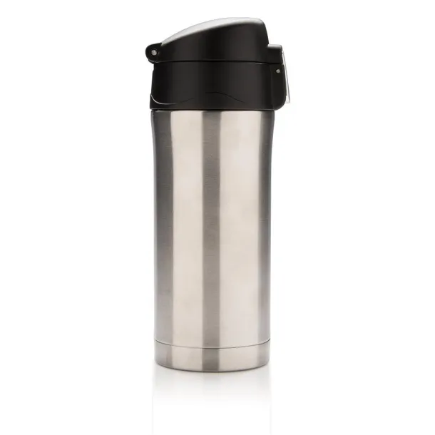  RCS Recycled stainless steel easy lock vacuum mug - XD Collection Silver 