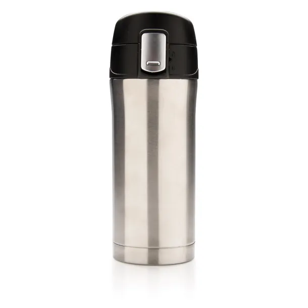  RCS Recycled stainless steel easy lock vacuum mug - XD Collection Silver 