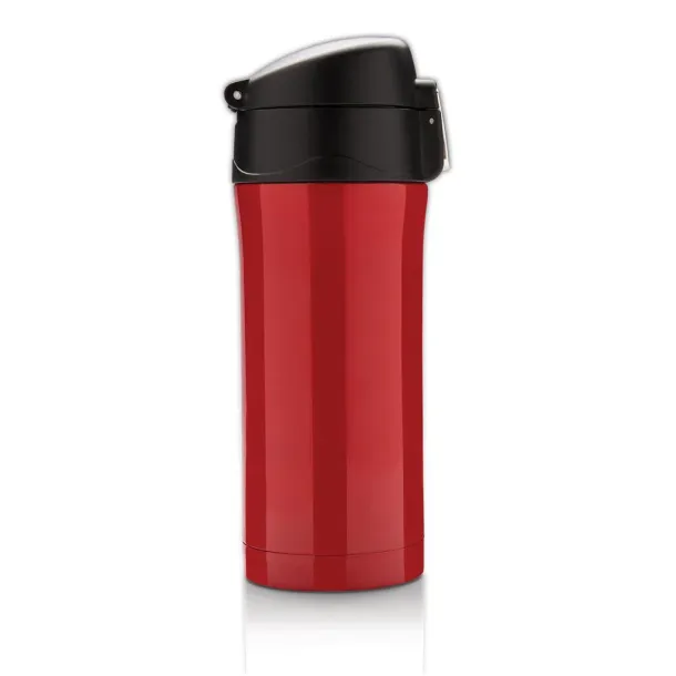  RCS Recycled stainless steel easy lock vacuum mug - XD Collection Red 