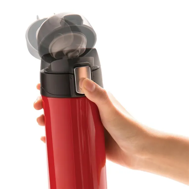  RCS Recycled stainless steel easy lock vacuum mug - XD Collection Red 