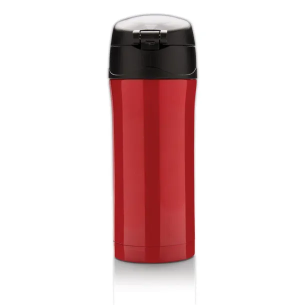  RCS Recycled stainless steel easy lock vacuum mug - XD Collection Red 