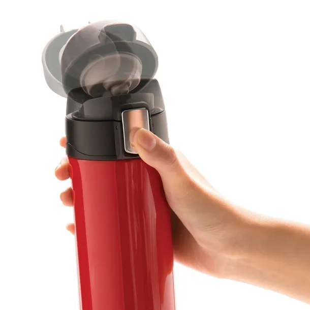  RCS Recycled stainless steel easy lock vacuum mug - XD Collection Red 