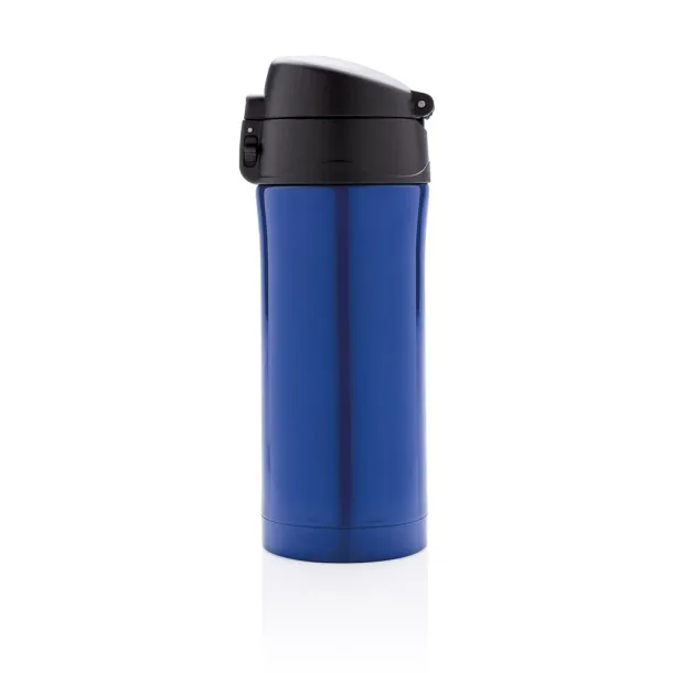  RCS Recycled stainless steel easy lock vacuum mug - XD Collection Blue 