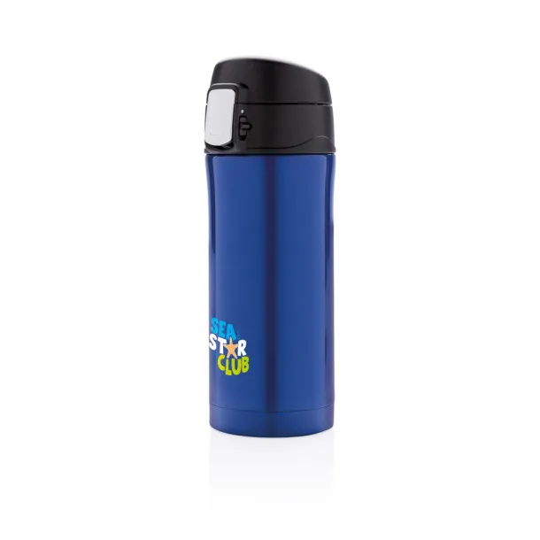  RCS Recycled stainless steel easy lock vacuum mug - XD Collection Blue 