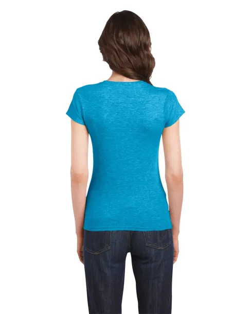  SOFTSTYLE® LADIES' T-SHIRT - Gildan Heather Sapphire