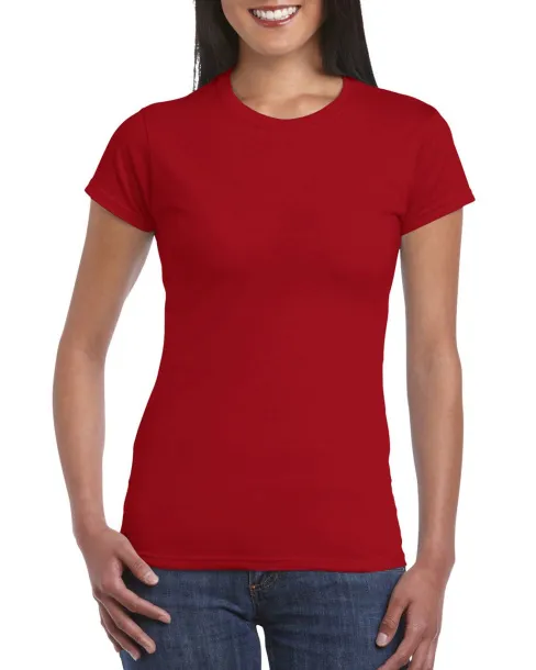  SOFTSTYLE® ženska majica kratkih rukava - Gildan Cherry Red