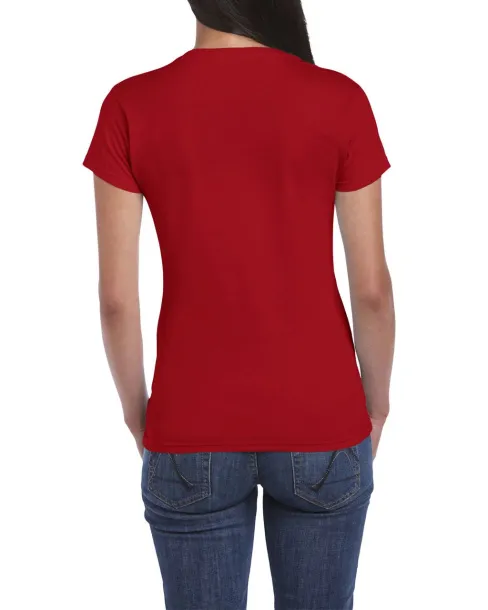  SOFTSTYLE® ženska majica kratkih rukava - Gildan Cherry Red