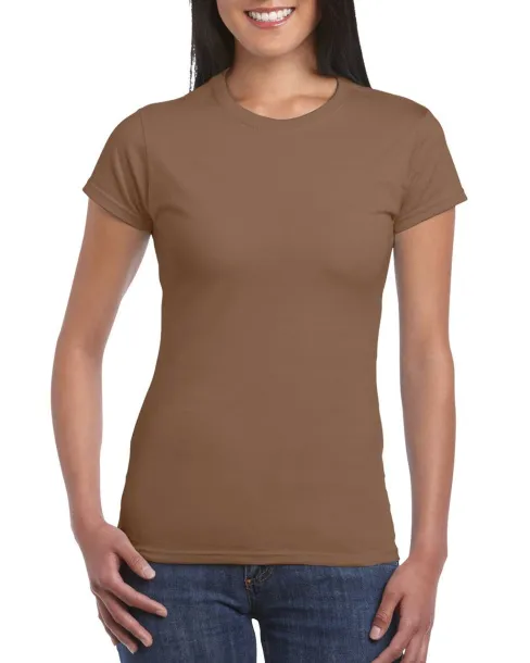  SOFTSTYLE® ženska majica kratkih rukava - Gildan Chestnut
