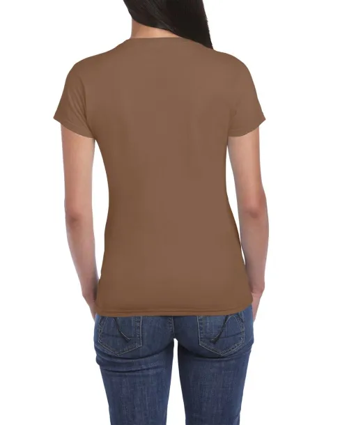  SOFTSTYLE® ženska majica kratkih rukava - Gildan Chestnut