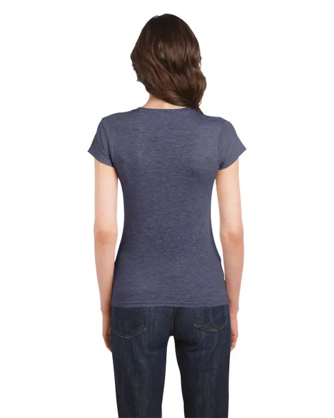  SOFTSTYLE® ženska majica kratkih rukava - Gildan Heather Navy