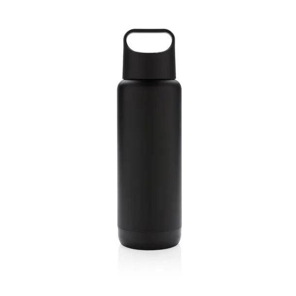  Light up logo leak proof flask Black