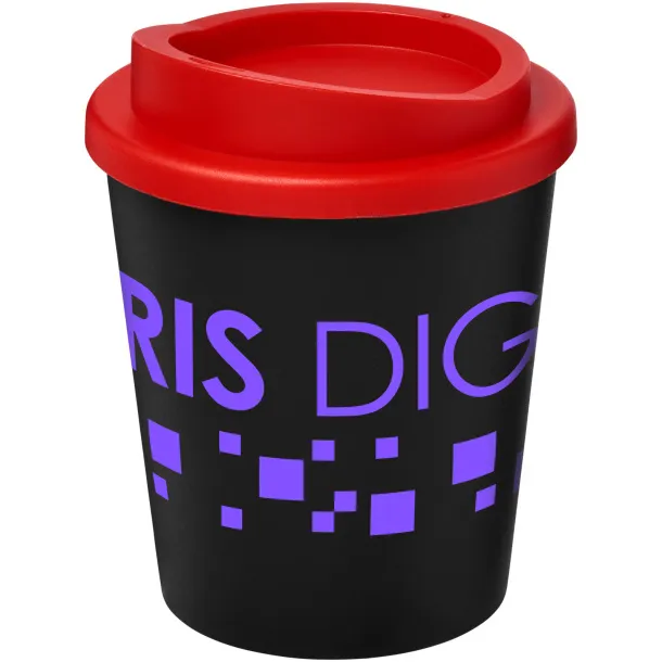 Americano® Espresso termo šalica, 250 ml Crna Crvena