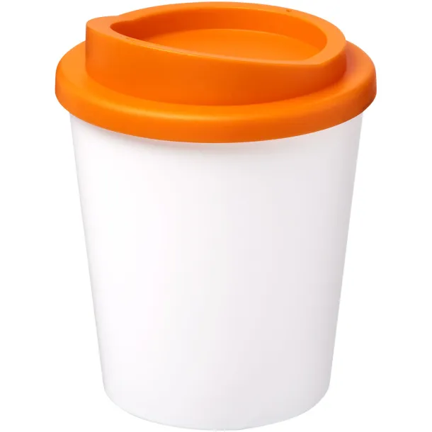 Americano® Espresso 250 ml insulated tumbler - Unbranded White Orange