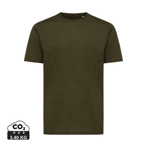  Iqoniq Sierra lightweight recycled cotton t-shirt  - iqoniq khaki