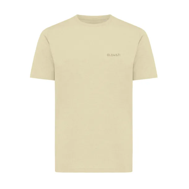  Iqoniq Sierra lightweight recycled cotton t-shirt  - iqoniq cream yellow 