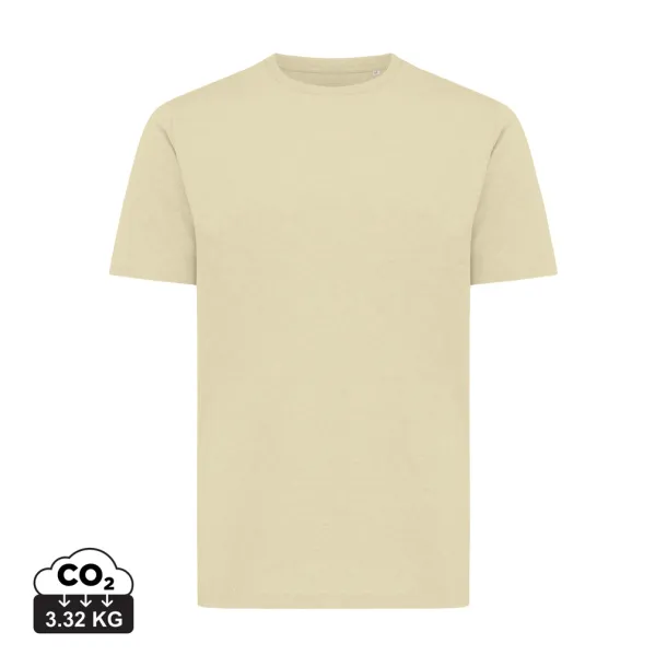  Iqoniq Sierra lightweight recycled cotton t-shirt  - iqoniq cream yellow 