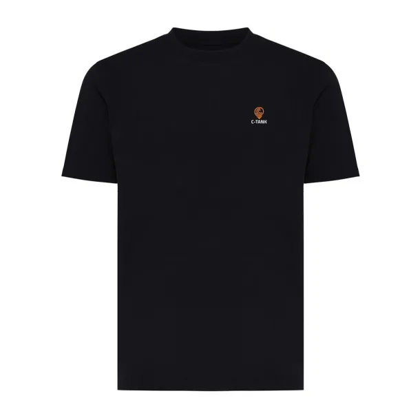  Iqoniq Sierra lightweight recycled cotton t-shirt  - iqoniq Black 