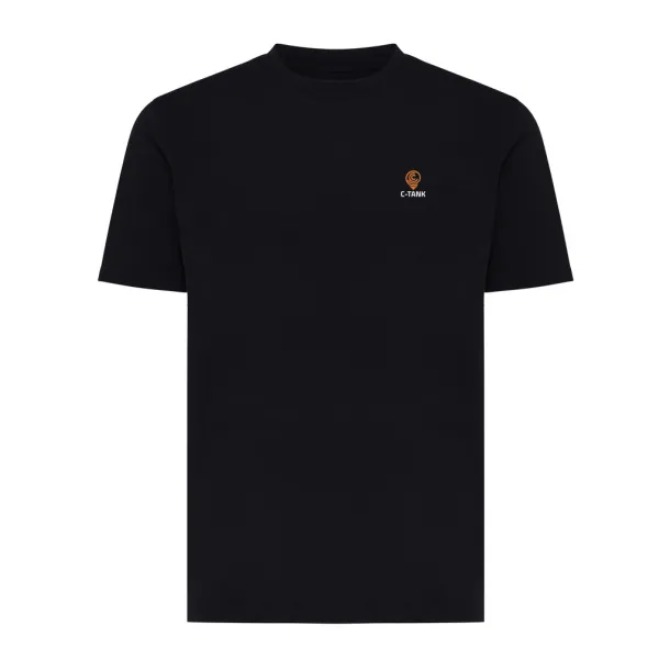  Iqoniq Sierra lightweight recycled cotton t-shirt  - iqoniq Black 