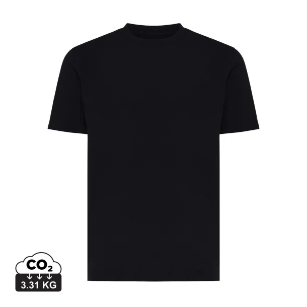  Iqoniq Sierra lightweight recycled cotton t-shirt  - iqoniq Black 