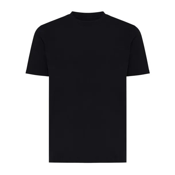  Iqoniq Sierra lightweight recycled cotton t-shirt  - iqoniq Black 