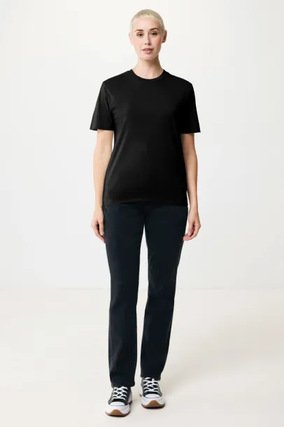  Iqoniq Sierra lightweight recycled cotton t-shirt  - iqoniq Black 