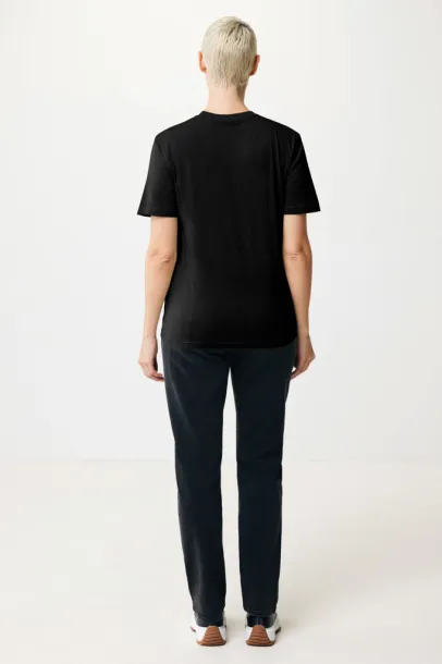  Iqoniq Sierra lightweight recycled cotton t-shirt  - iqoniq Black 