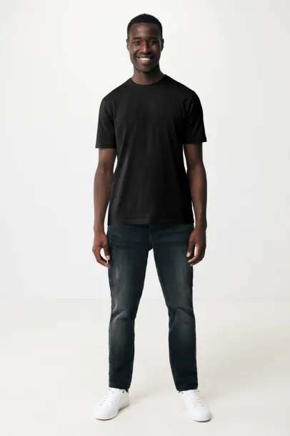  Iqoniq Sierra lightweight recycled cotton t-shirt  - iqoniq Black 