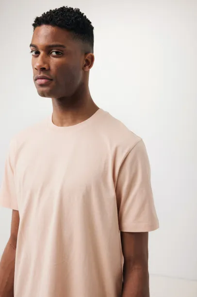  Iqoniq Sierra lightweight recycled cotton t-shirt  - iqoniq peach nectar 