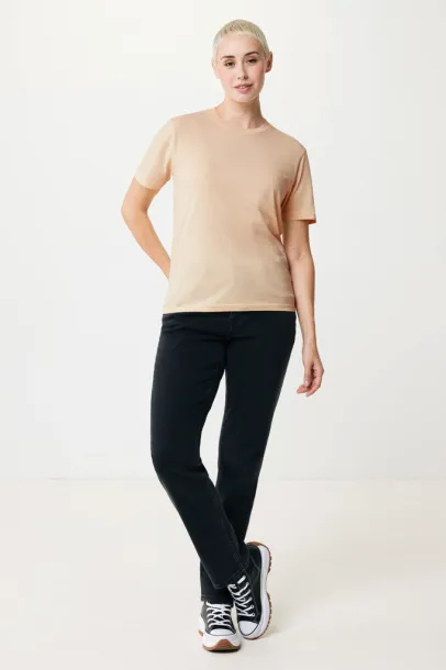  Iqoniq Sierra lightweight recycled cotton t-shirt  - iqoniq peach nectar 