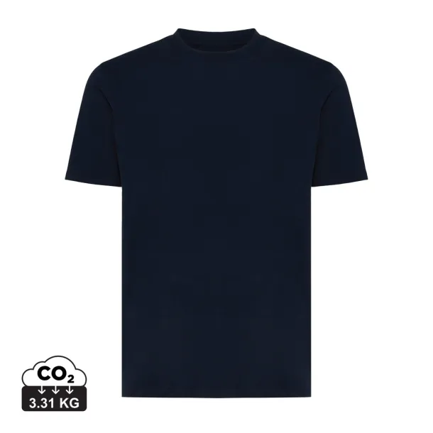  Iqoniq Sierra lightweight recycled cotton t-shirt  - iqoniq navy