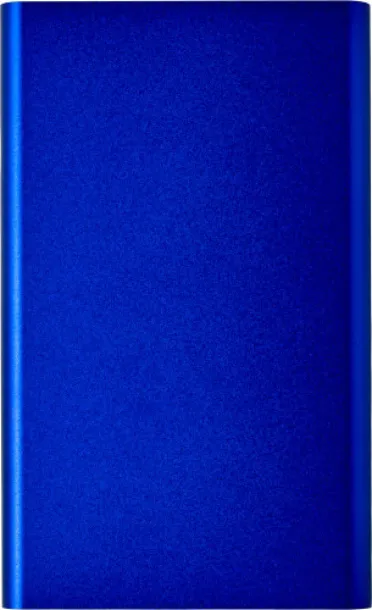 Ezra Aluminijska prijenosna baterija, 4 000 mAh cobalt blue
