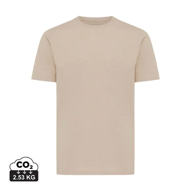  Iqoniq Sierra lightweight recycled cotton t-shirt  - iqoniq light heather brown 