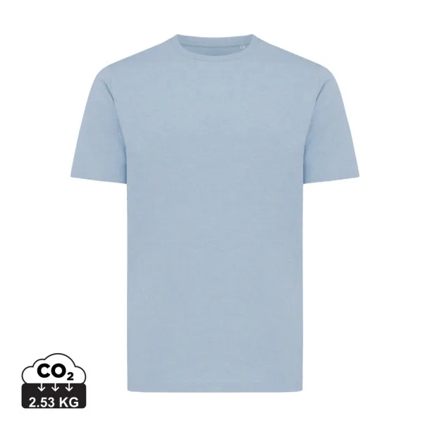  Iqoniq Sierra lightweight recycled cotton t-shirt  - iqoniq light heather blue 