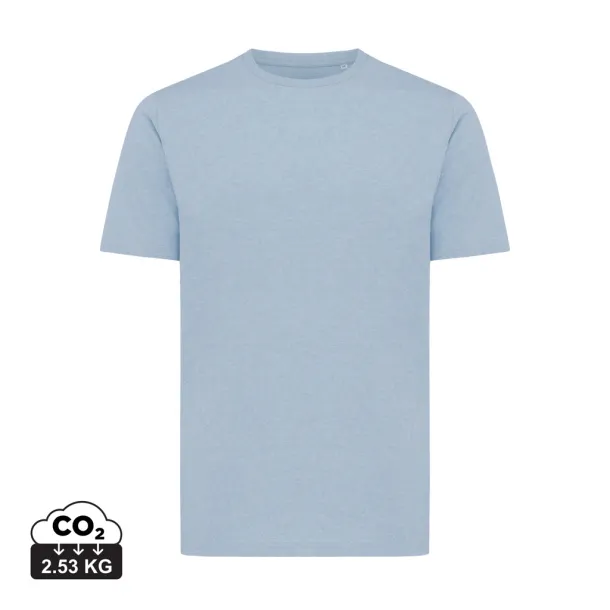  Iqoniq Sierra lightweight recycled cotton t-shirt  - iqoniq light heather blue 