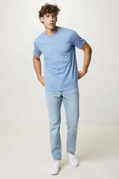  Iqoniq Sierra unisex lagana majica od recikliranog pamuka, 160 g/m2 - iqoniq light heather blue