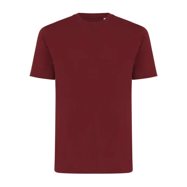  Iqoniq Sierra lightweight recycled cotton t-shirt  - iqoniq burgundy