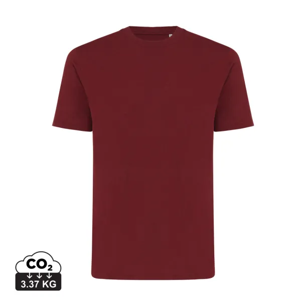  Iqoniq Sierra unisex lagana majica od recikliranog pamuka - iqoniq burgundy