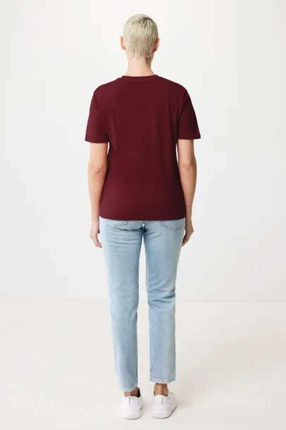  Iqoniq Sierra lightweight recycled cotton t-shirt  - iqoniq burgundy