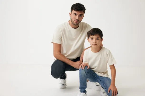  Iqoniq Sierra lightweight recycled cotton t-shirt  - iqoniq natural raw