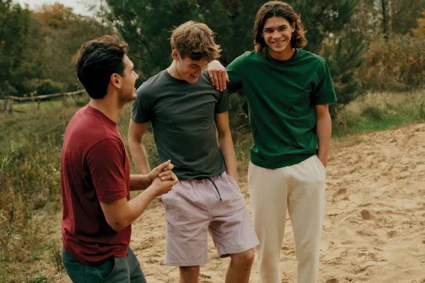  Iqoniq Sierra lightweight recycled cotton t-shirt  - iqoniq anthracite