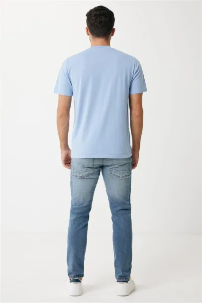  Iqoniq Sierra lightweight recycled cotton t-shirt  - iqoniq sky blue