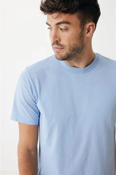  Iqoniq Sierra lightweight recycled cotton t-shirt  - iqoniq blue 