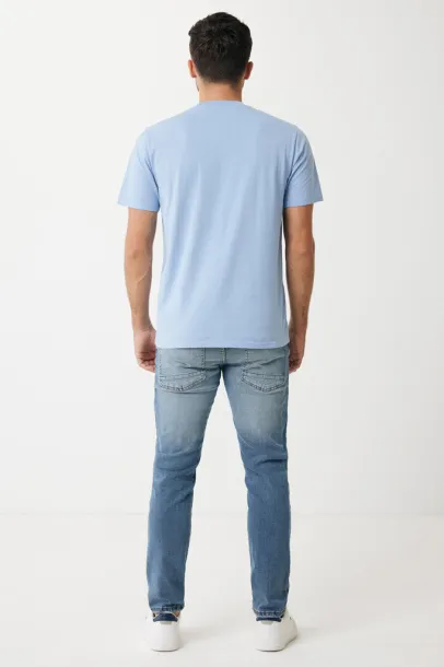  Iqoniq Sierra lightweight recycled cotton t-shirt  - iqoniq blue 