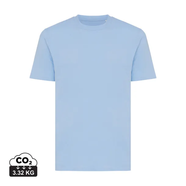  Iqoniq Sierra lightweight recycled cotton t-shirt  - iqoniq blue 