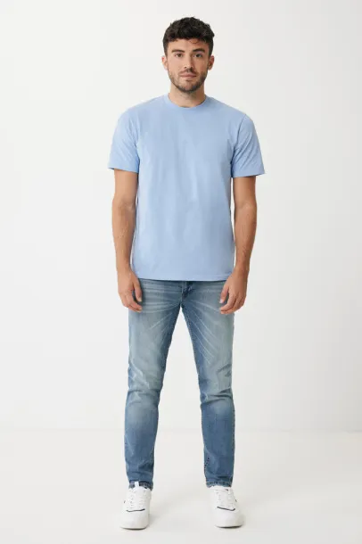  Iqoniq Sierra lightweight recycled cotton t-shirt  - iqoniq blue 