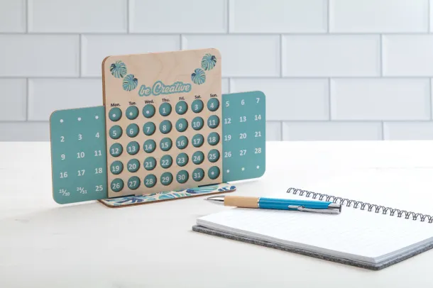 Forever Creative personalizirani vječni kalendar Prirodna