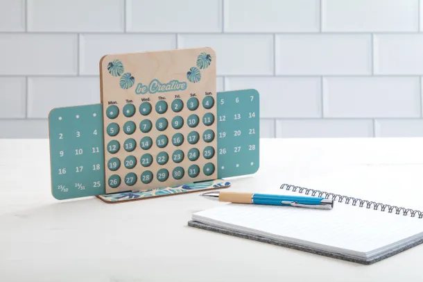 Forever Creative personalizirani vječni kalendar Prirodna