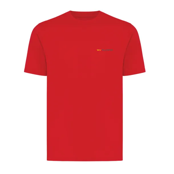  Iqoniq Sierra lightweight recycled cotton t-shirt  - iqoniq Red 