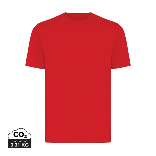  Iqoniq Sierra unisex lagana majica od recikliranog pamuka, 160 g/m2 - iqoniq Crvena