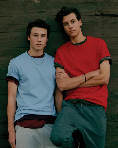  Iqoniq Sierra lightweight recycled cotton t-shirt  - iqoniq Crvena